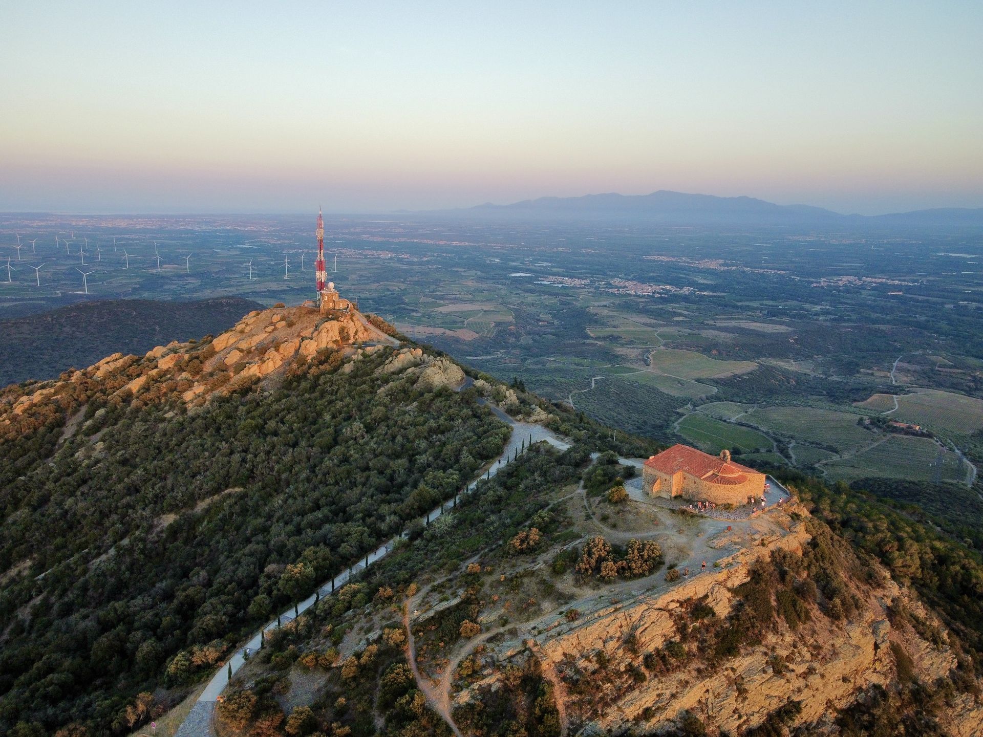 Força Réal Skydroner Prise de vues par drone de Força Réal à Millas